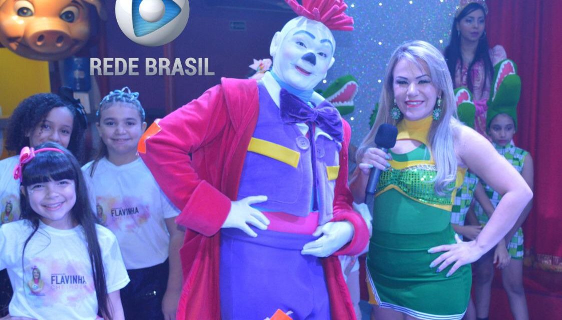 Flavinha Cheirosa estreia novo Programa Infantil na Rede Brasil de Televisão